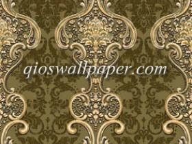 wallpaper ruang tamu batik 